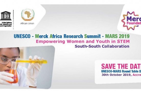 La Fondation Merck organise son Sommet de Recherche en Afrique UNESCO-Merck (MARS) 2019 à Accra, au Ghana