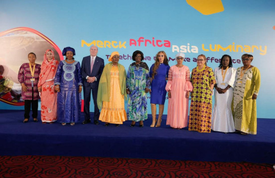 Merck KGaA marks the launch of Merck Foundation during the Fourth edition of Merck Africa Asia Luminary in Cairo, Egypt