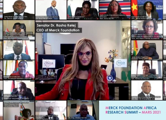 Merck Foundation brings 26 African Ministers together to Empower Women and Youth in STEM through their online Merck Africa Research Summit (MARS) in partnership with African Union