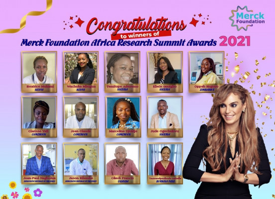 Merck Foundation conducts their Africa Research Summit - 2021 MARS Awards Online Ceremony to recognize best African women researchers and best young African researchers