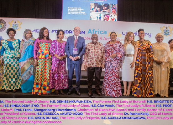 President of Ghana, H.E. NANA ADDO DANKWA AKUFO-ADDO inaugurates Merck Foundation 6th Edition of “Merck Africa Asia Luminary” to build Healthcare capacity in Africa and Asia