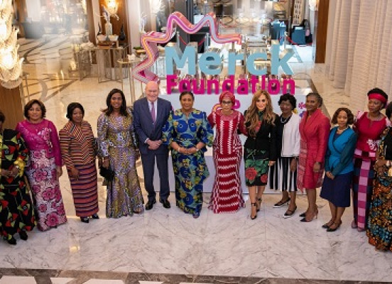 Merck Foundation Chairman and CEO with 13 African First Ladies inaugurate the 9th Edition of Merck Foundation Africa Asia Luminary 2022