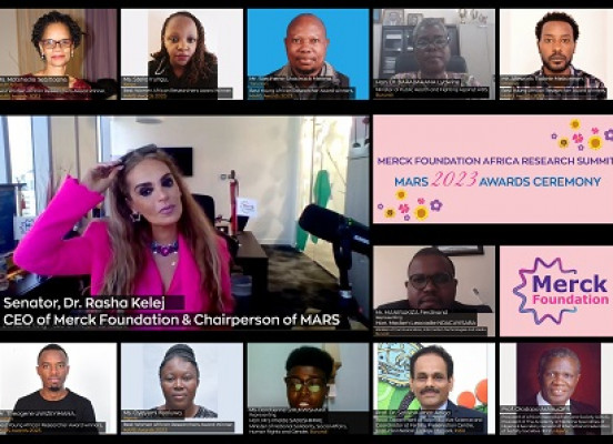 Merck Foundation Africa Research Summit–MARS Awards 2023 of Best African Women Researchers and Young Researchers announced during Video Conference Award Ceremony