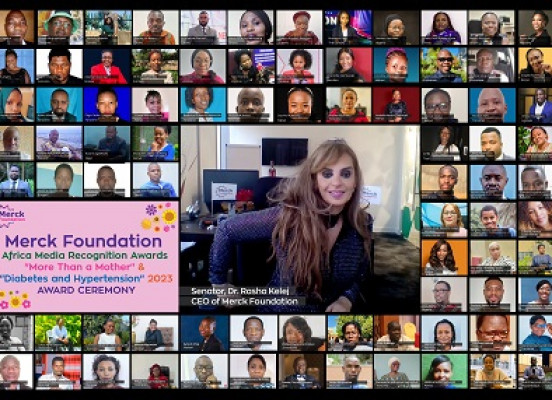 Merck Foundation CEO meets the 83 Winners of “More Than a Mother” and “Diabetes and Hypertension” Media Awards 2023, in partnership with the First Ladies of Africa