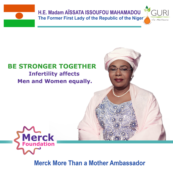 H.E. Madam AÏSSATA ISSOUFOU MAHAMADOU, The Former First Lady of Republic of Niger and Ambassador of Merck More Than a Mother