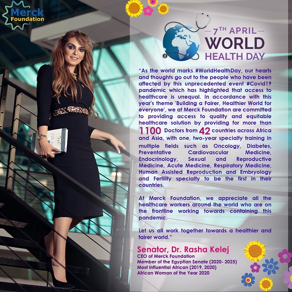 Merck Foundation together with African First Ladies mark ‘World Health Day’ 2021 by calling for applications for Scholarships for new important Specialities for local doctors across Africa.