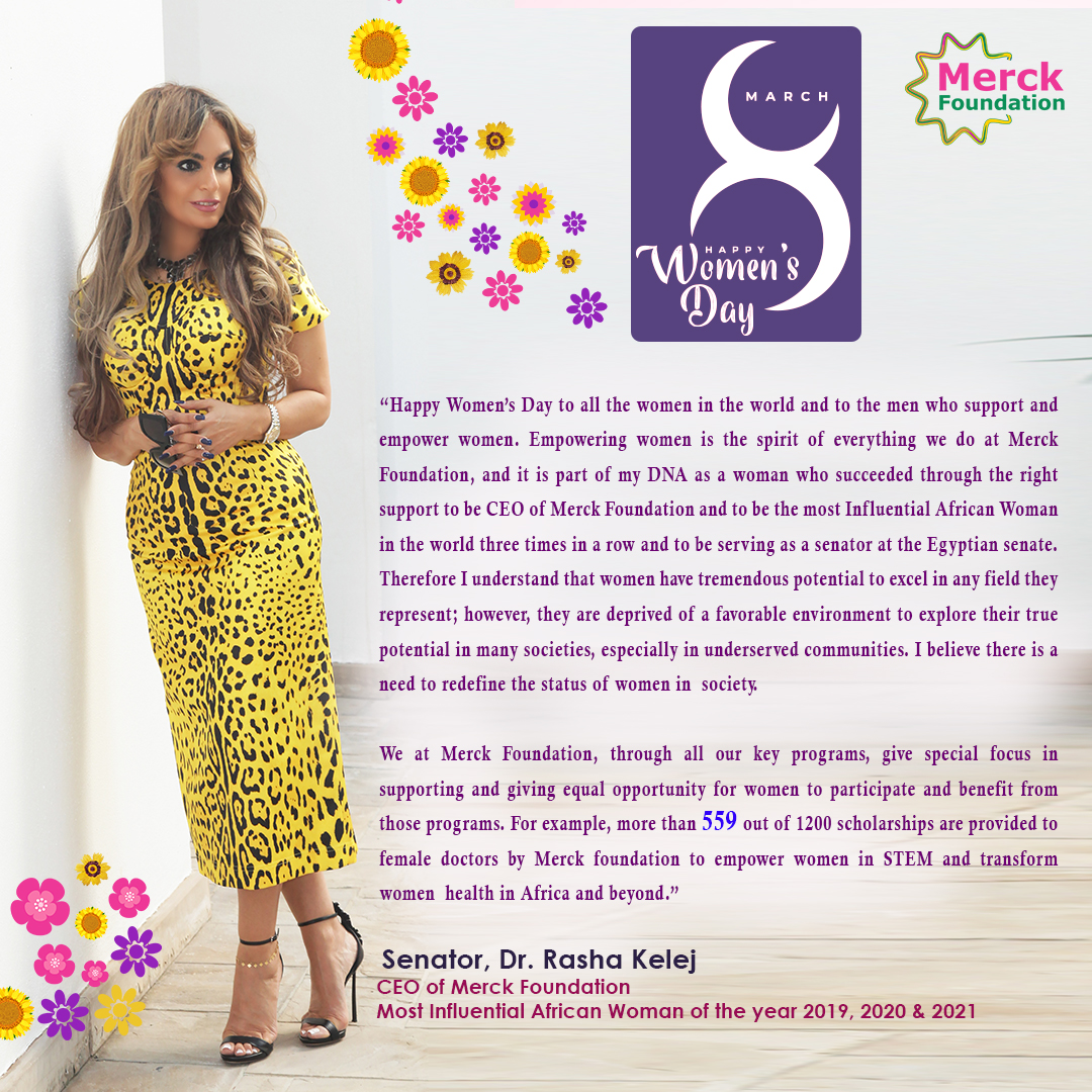 Merck Foundation marks International Women’s Day 2022