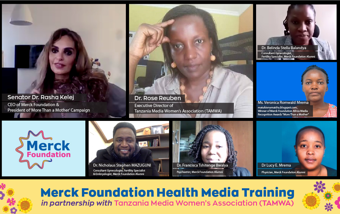 Merck Foundation Health Media Training in Partnership with Tanzania Media Women’s Association (TAMWA) 