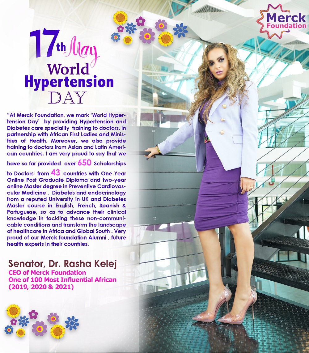 Merck Foundation marks “World Hypertension Day 2022”.