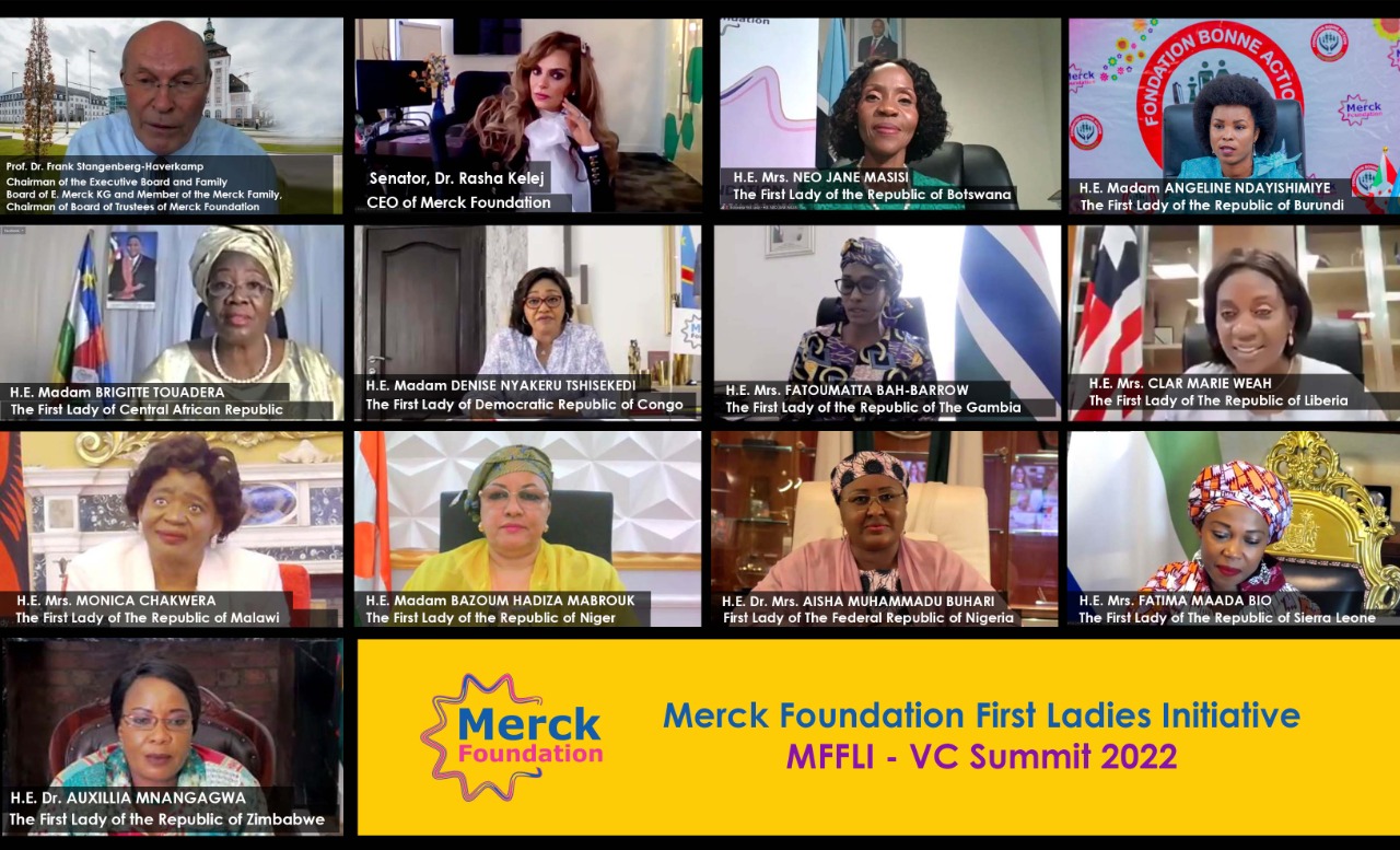 4th edition of Merck Foundation First Ladies Initiative- MFFLI -  Summit 2022