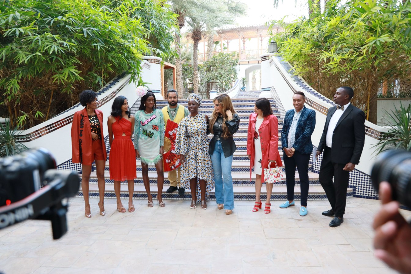 Senator, Dr. Rasha Kelej, CEO of Merck Foundation with  Fashion & Art with purpose Community members