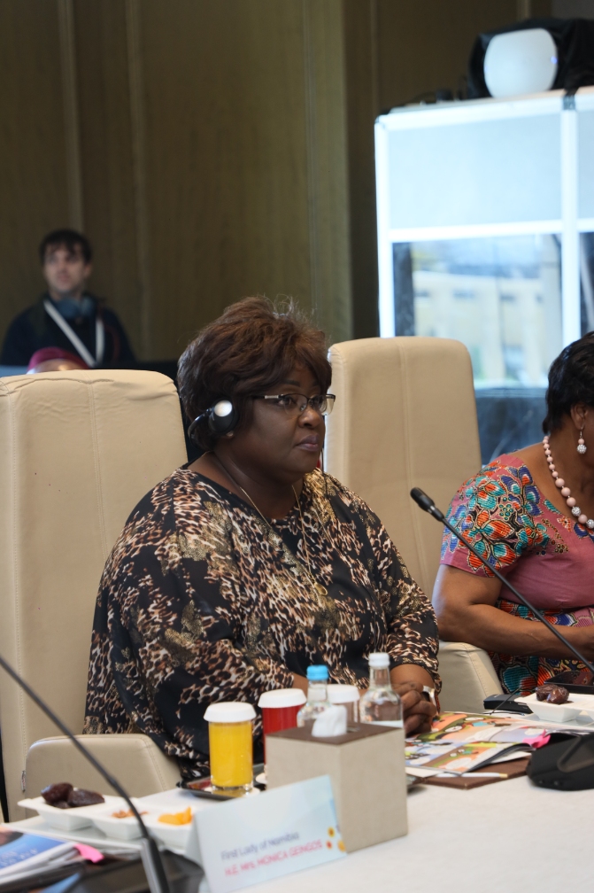 Senator, Dr. Rasha Kelej with African First Ladies and also Ambassadors of Merck Foundation “More Than a Mother” Campaign during Merck Foundation First Ladies Initiative - MFFLI Committee 2022
