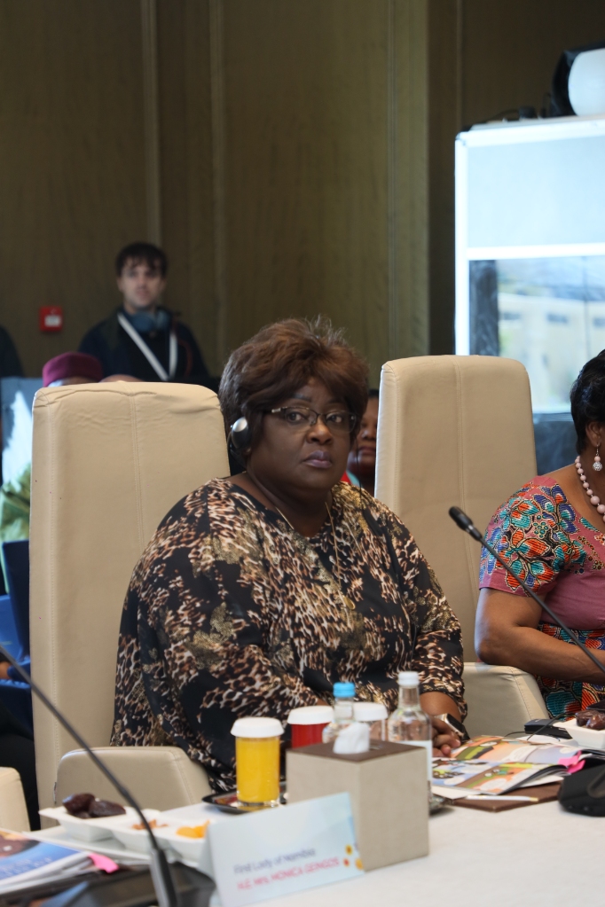 Senator, Dr. Rasha Kelej with African First Ladies and also Ambassadors of Merck Foundation “More Than a Mother” Campaign during Merck Foundation First Ladies Initiative - MFFLI Committee 2022