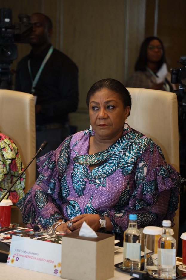 Senator, Dr. Rasha Kelej with African First Ladies and also Ambassadors of Merck Foundation “More Than a Mother” Campaign during Merck Foundation First Ladies Initiative - MFFLI Committee 2022