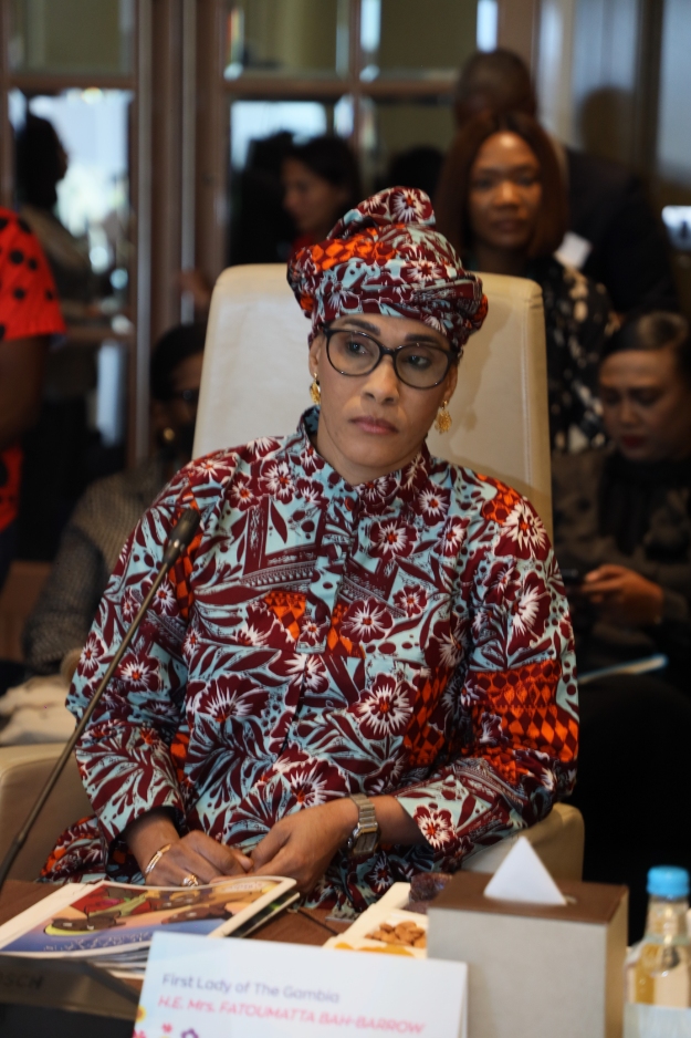 Senator, Dr. Rasha Kelej with African First Ladies and also Ambassadors of Merck Foundation “More Than a Mother” Campaign during Merck Foundation First Ladies Initiative - MFFLI Committee 2022
