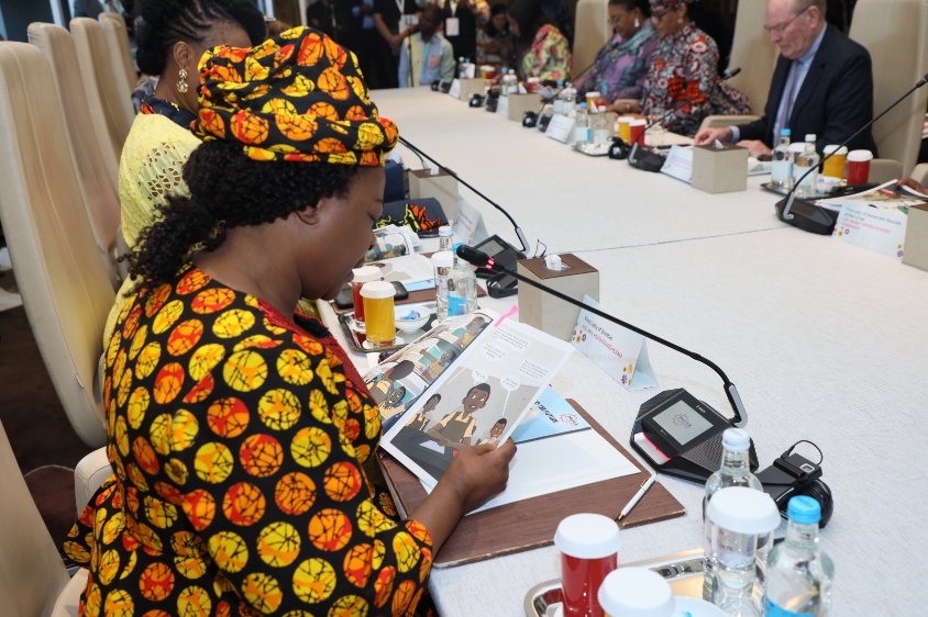 Senator, Dr. Rasha Kelej with African First Ladies and also Ambassadors of Merck Foundation “More Than a Mother” Campaign during Merck Foundation First Ladies Initiative - MFFLI Committee 2022