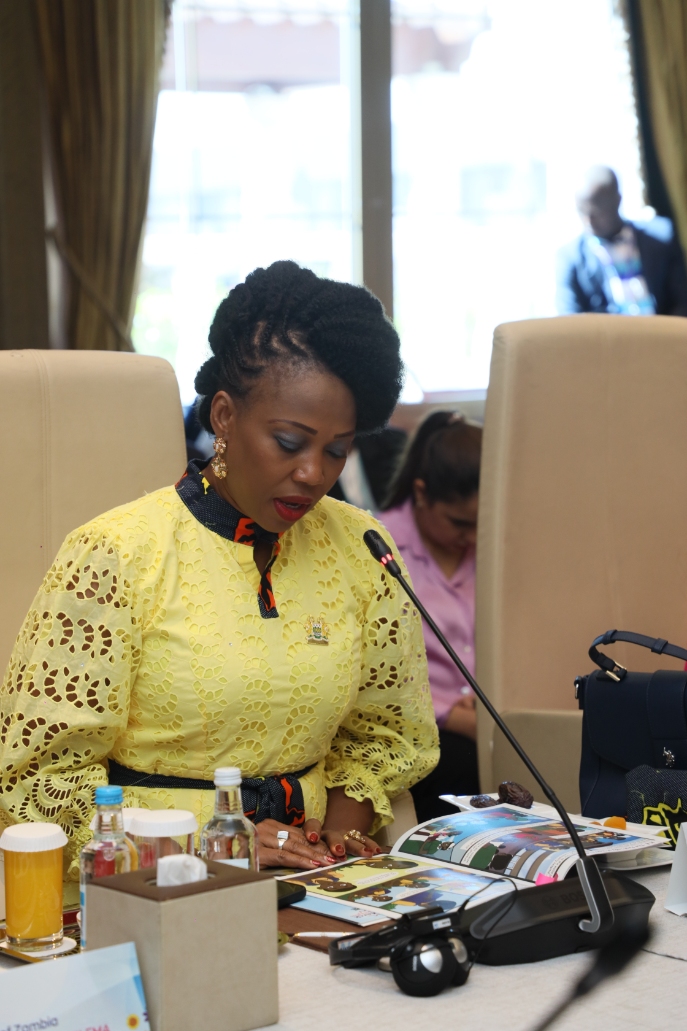 Senator, Dr. Rasha Kelej with African First Ladies and also Ambassadors of Merck Foundation “More Than a Mother” Campaign during Merck Foundation First Ladies Initiative - MFFLI Committee 2022