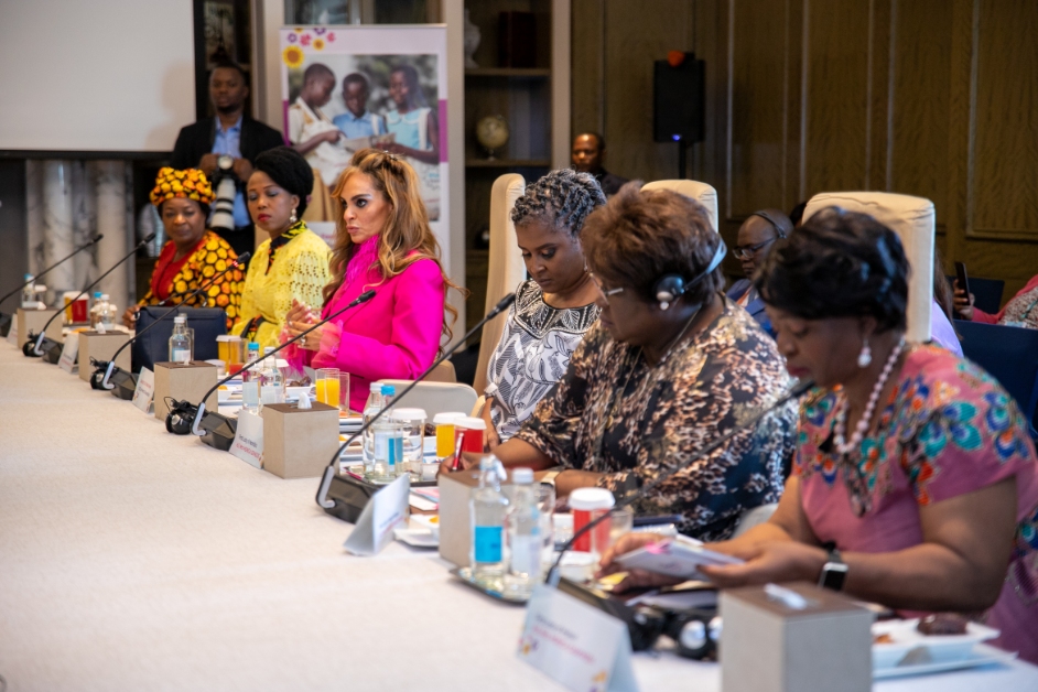 African First Ladies and Senator, Dr. Rasha Kelej during Merck Foundation First Ladies Initiative - MFFLI Committee 2022