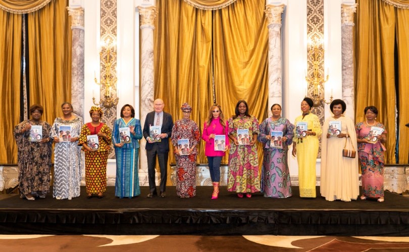 African First Ladies and Senator, Dr. Rasha Kelej during Merck Foundation First Ladies Initiative - MFFLI Committee 2022