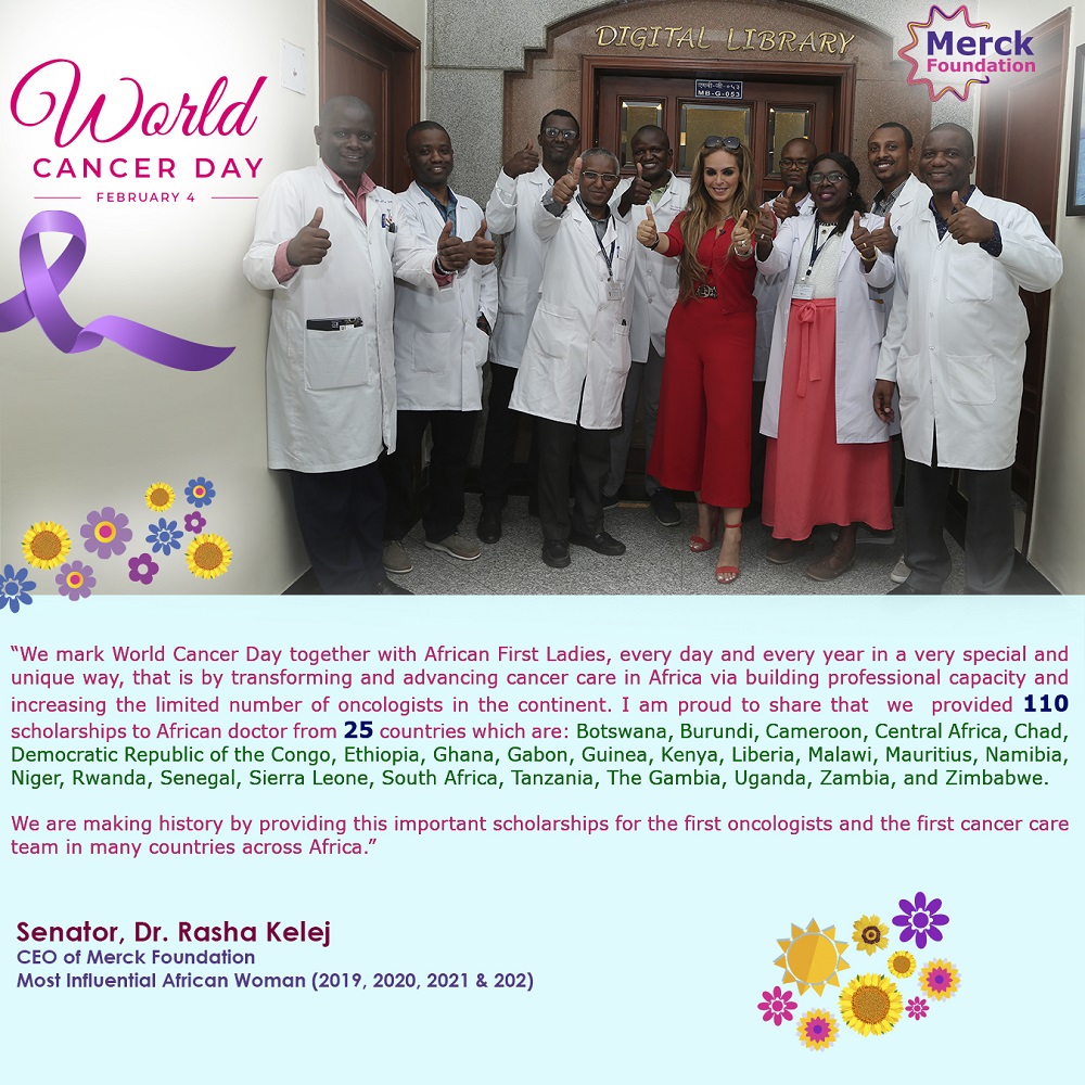 Message from Senator, Dr. Rasha Kelej on World Cancer Day 2023