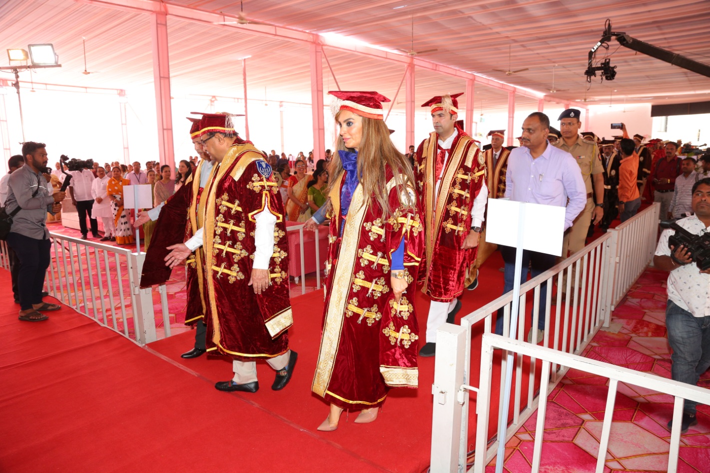 Senator, Dr. Rasha Kelej, CEO of Merck Foundation awarded Doctorate of Letters Honoris Causa D.Litt 