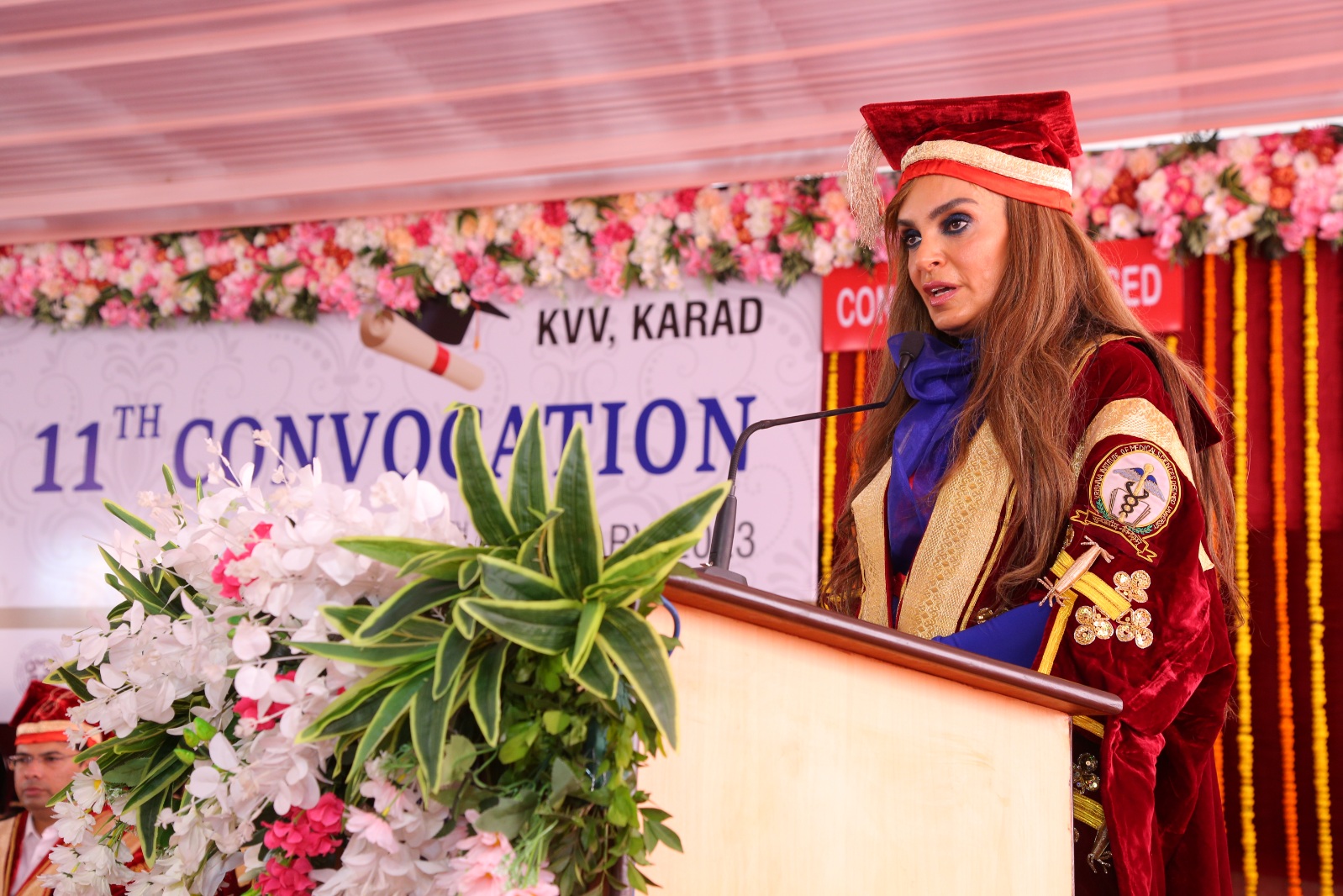 Senator, Dr. Rasha Kelej, CEO of Merck Foundation awarded Doctorate of Letters Honoris Causa D.Litt 