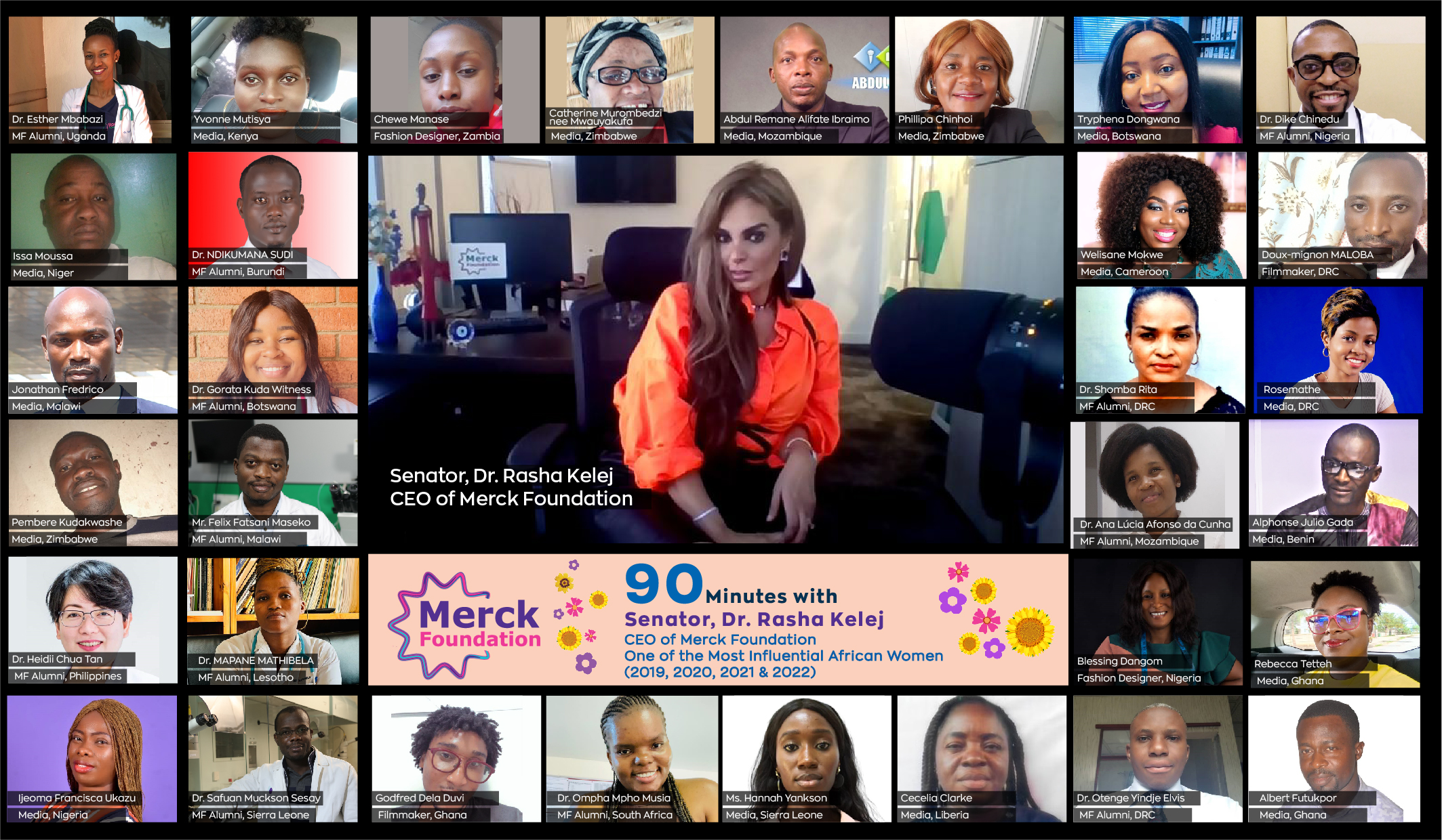 A candid encounter with the CEO of Merck Foundation and Most Influential African Women.