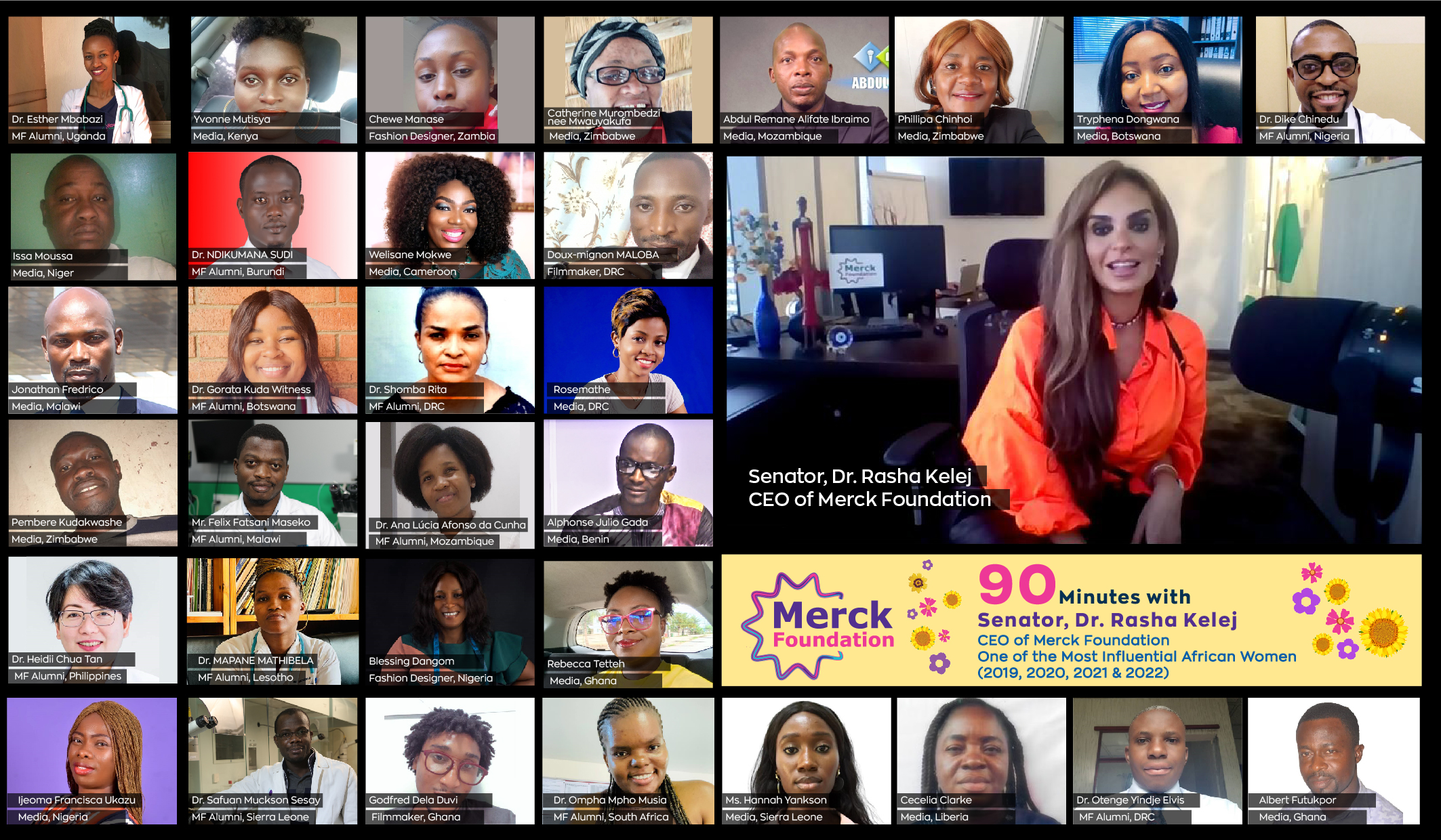A candid encounter with the CEO of Merck Foundation and Most Influential African Women.