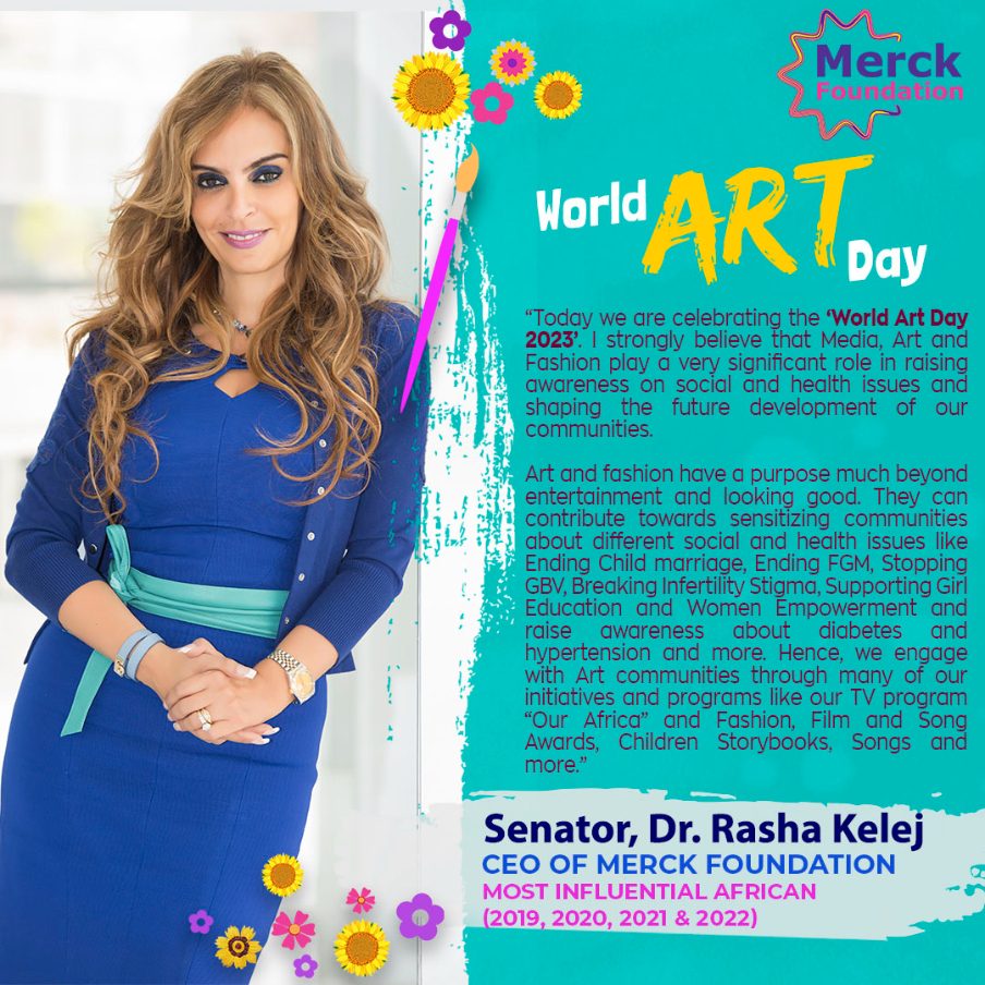 Merck Foundation marks ‘World Art Day’ through their best Film, Song and Fashion Awards 2022, 2023, directed towards raising awareness about social and health issues
