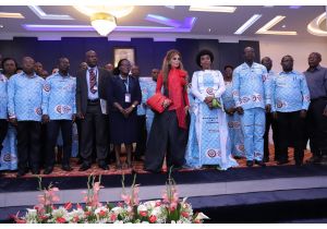 Senator, Dr. Rasha Kelej, CEO of Merck Foundation with Merck Foundation Alumni in Burundi