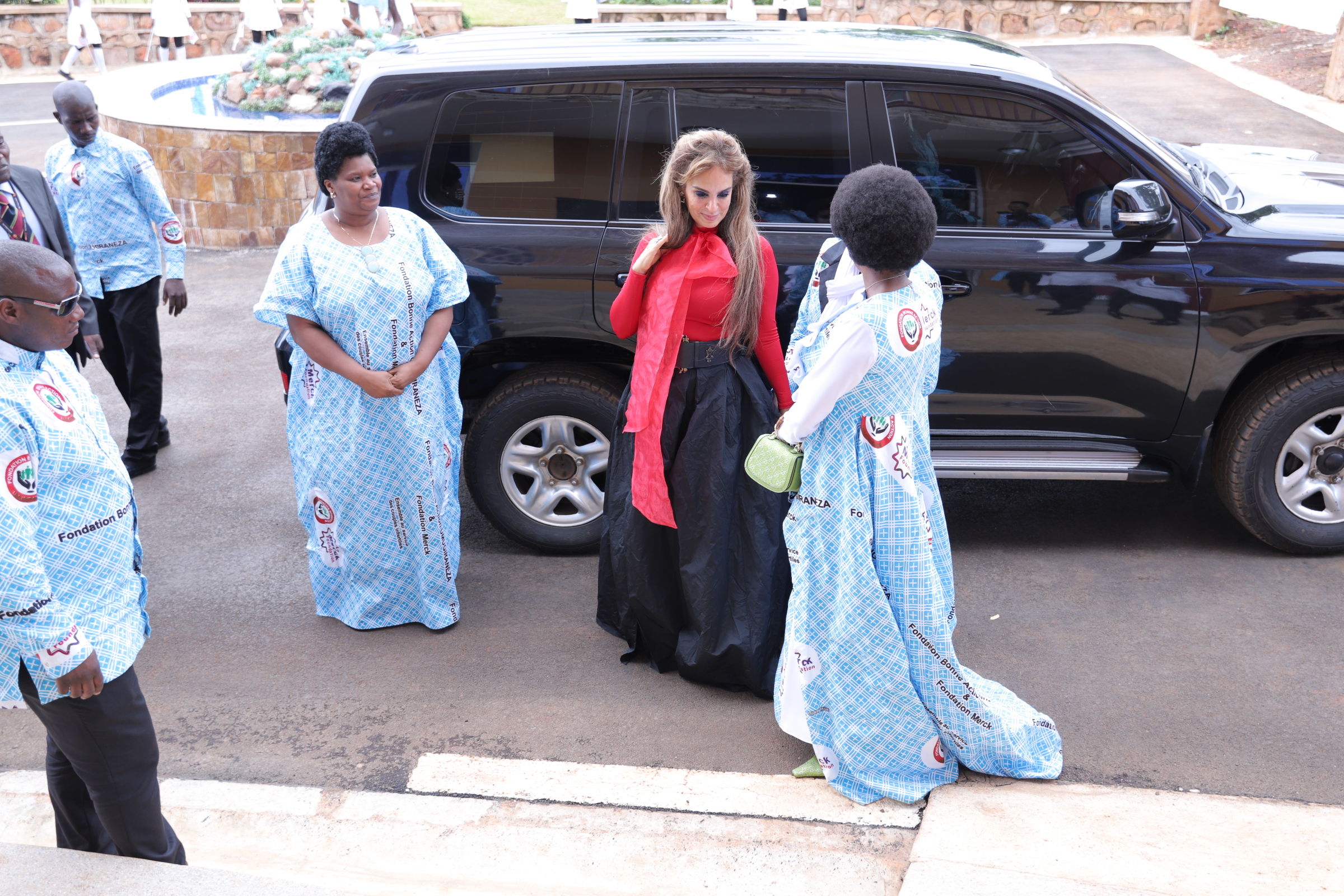 Merck Foundation CEO and Burundi First lady Inaugurates the First Public IVF Centre in Burundi D - Senator, Dr. Rasha Kelej, CEO of Merck Foundation with H.E. Madam ANGELINE NDAYISHIMIYE, The First Lady of Republic of Burundi