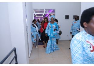 Senator, Dr. Rasha Kelej, CEO of Merck Foundation with H.E. Madam ANGELINE NDAYISHIMIYE, The First Lady of Republic of Burundi