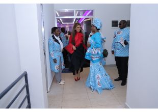 Senator, Dr. Rasha Kelej, CEO of Merck Foundation with H.E. Madam ANGELINE NDAYISHIMIYE, The First Lady of Republic of Burundi