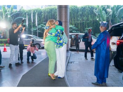 Senator Dr. Rasha Kelej, CEO of Merck Foundation along with H.E. Mrs. FATOUMATTA BAH-BARROW, The First Lady of the Republic of The Gambia