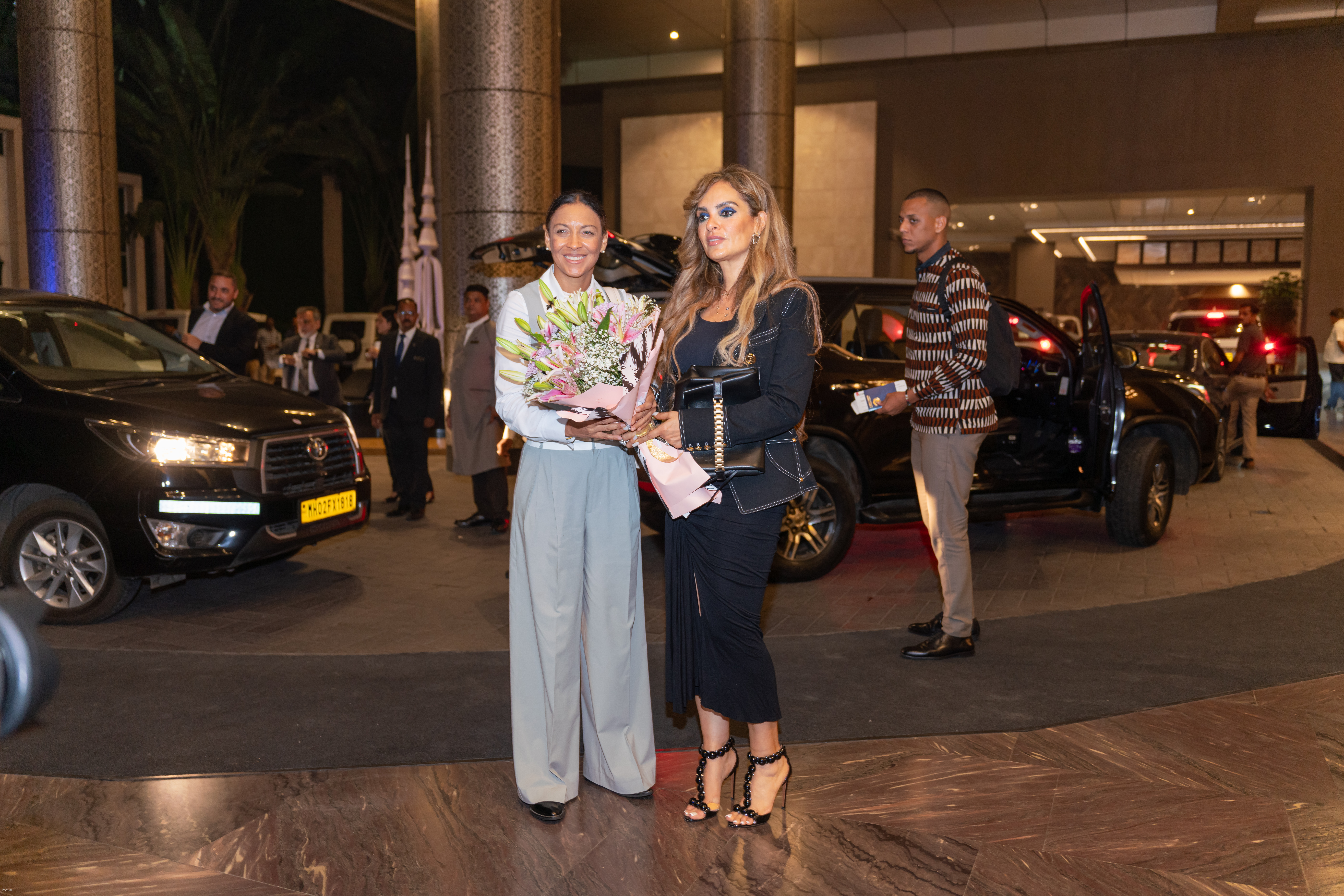 Senator Dr. Rasha Kelej, CEO of Merck Foundation along with H.E. Dr. DÉBORA KATISA CARVALHO, The First Lady of the Republic of Cabo Verde