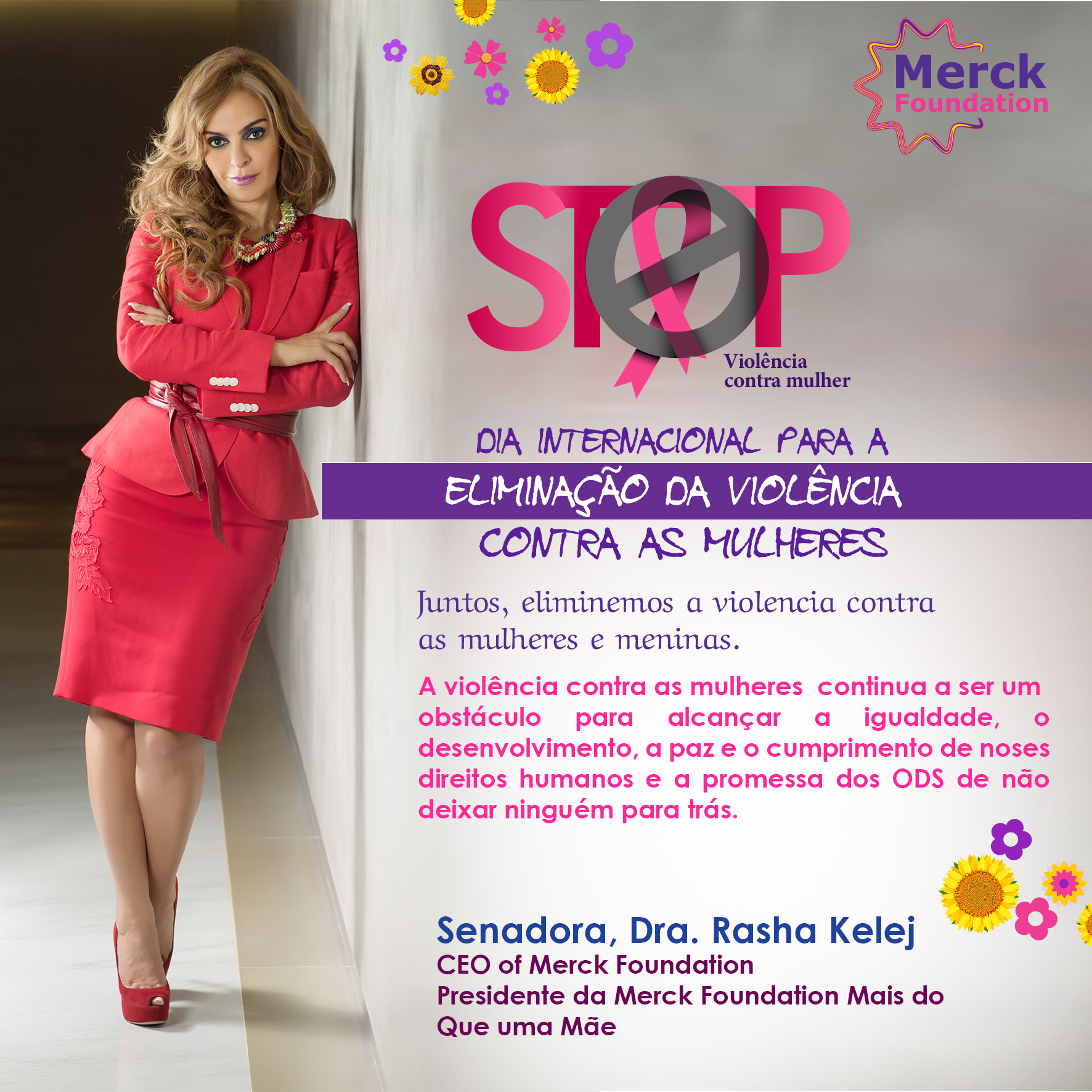 Merck Foundation marks International Day of Elimination of Violence against Women and Girls