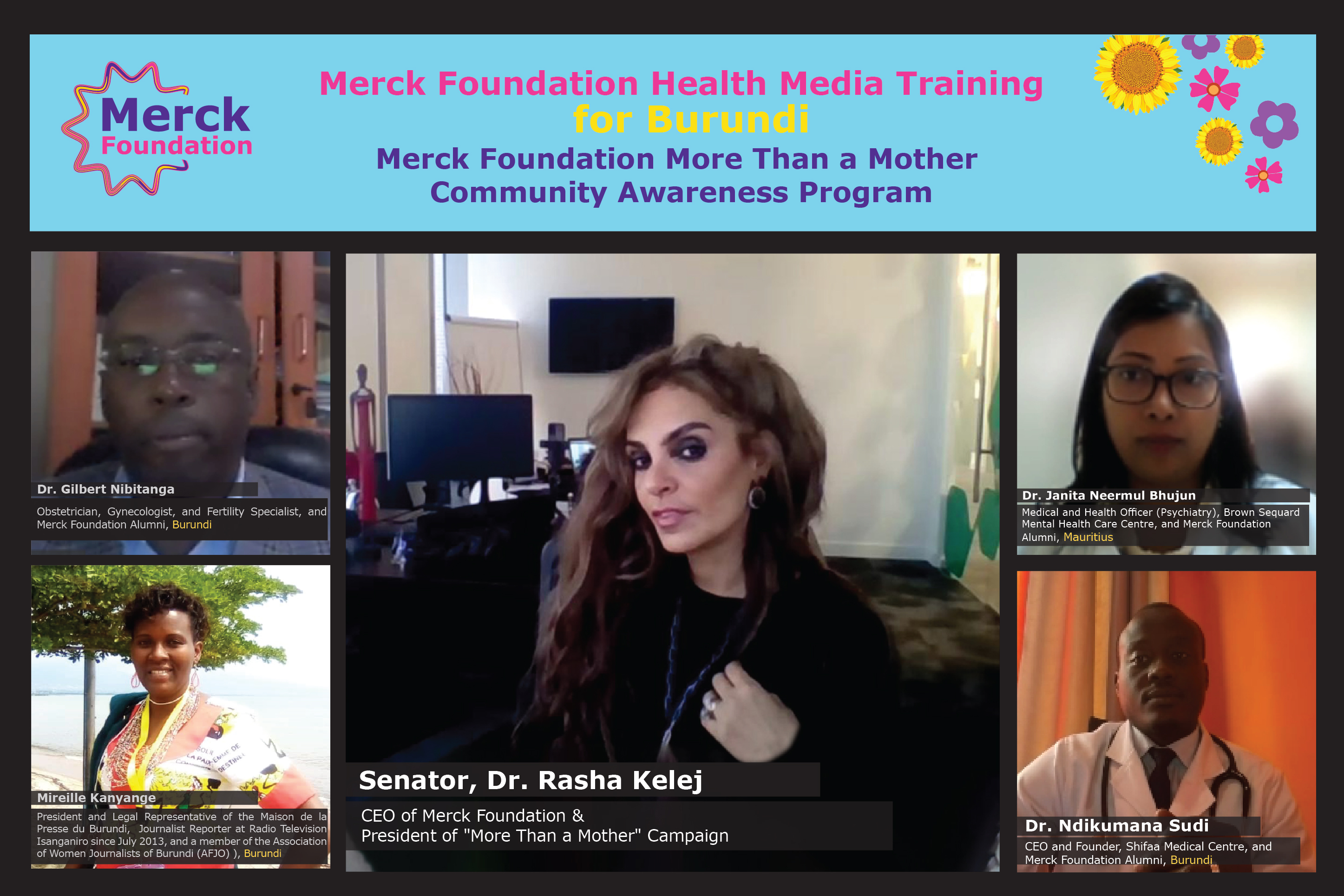 Merck Foundation Health Media Training Burundi