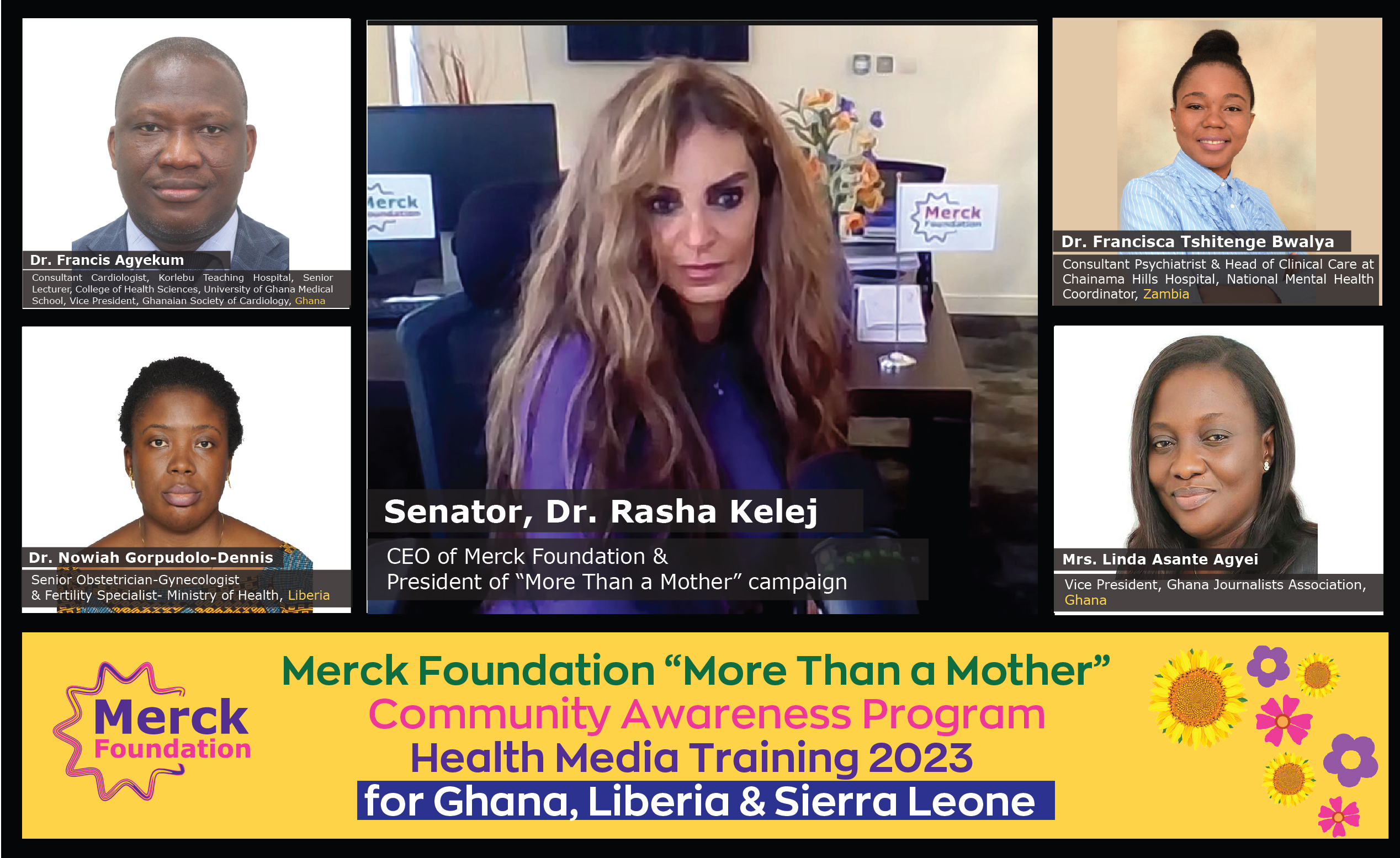 Merck Foundation Health Media Training for Ghana, Liberia & Sierra Leone