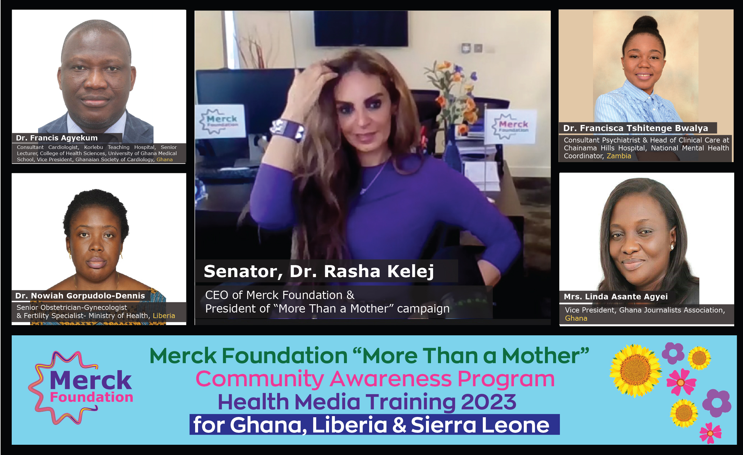 Merck Foundation Health Media Training for Ghana, Liberia & Sierra Leone