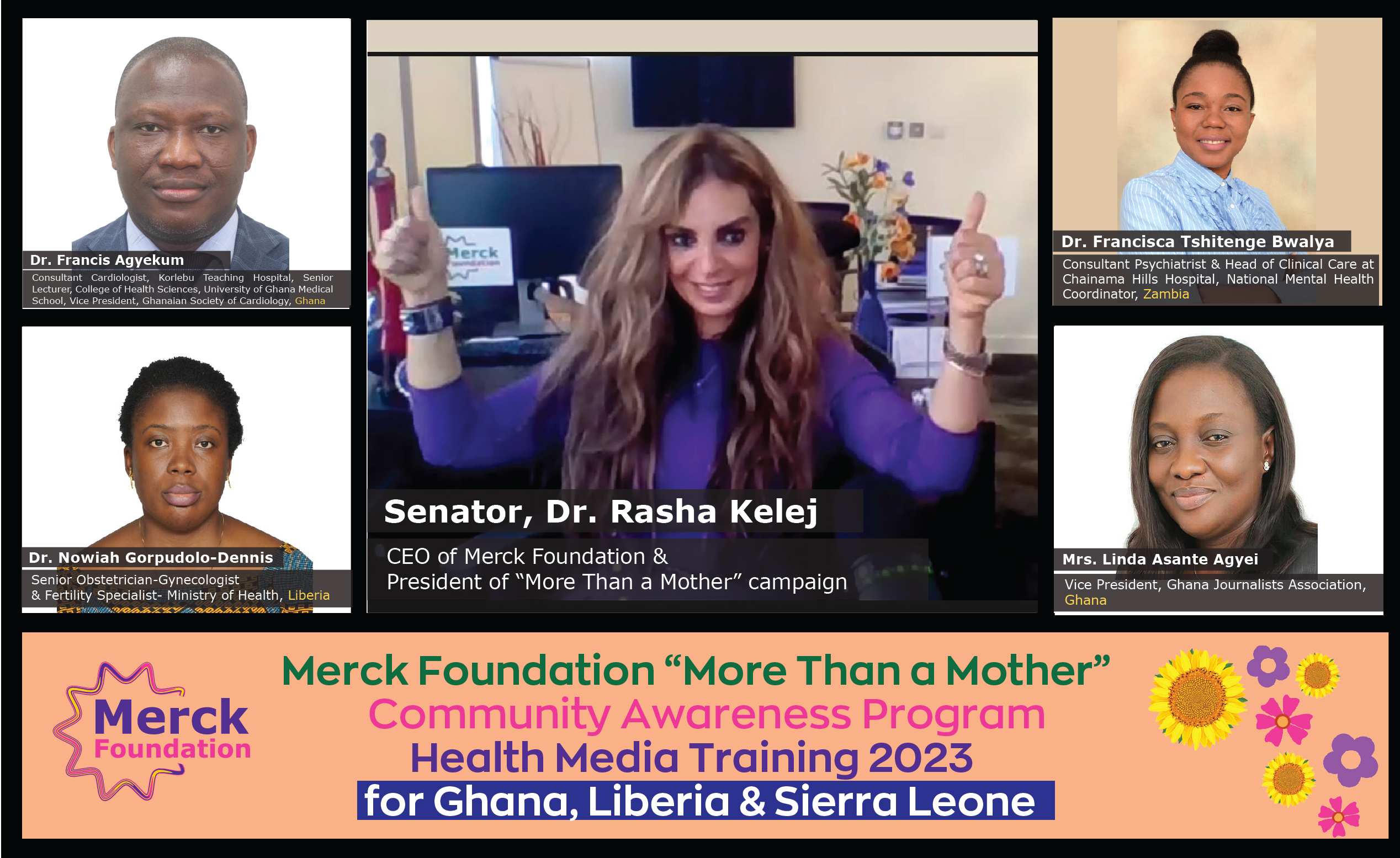 Merck Foundation Health Media Training for Ghana, Liberia & Sierra Leone
