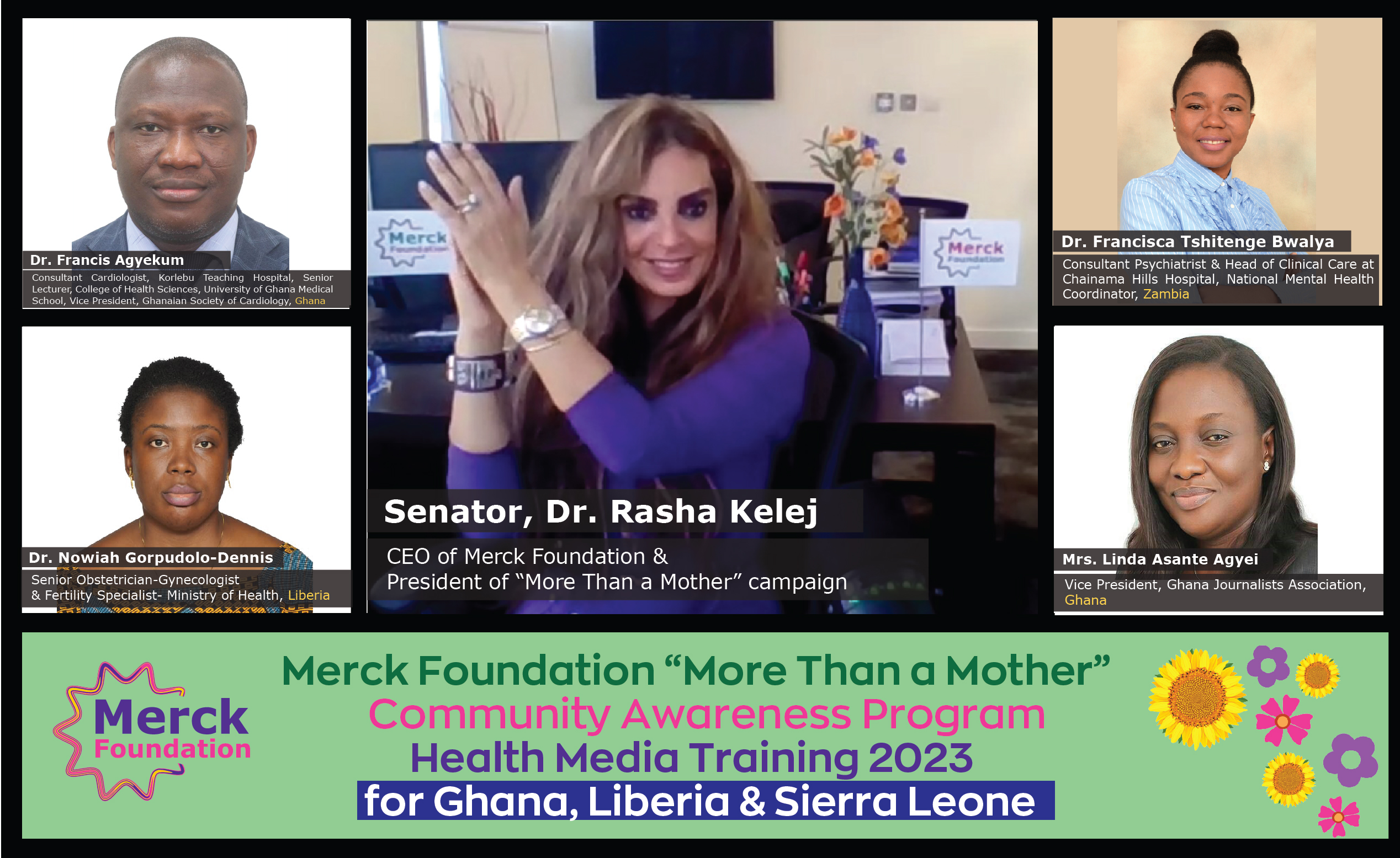 Merck Foundation Health Media Training for Ghana, Liberia & Sierra Leone