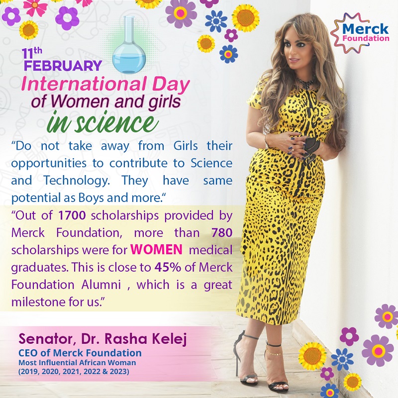Merck Foundation marks International Day of Girls &  Women in Science through their STEM program