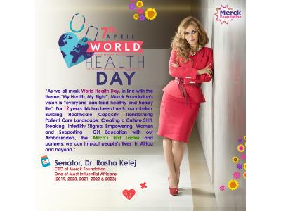 Message from CEO of Merck Foundation on World Art Day 2024