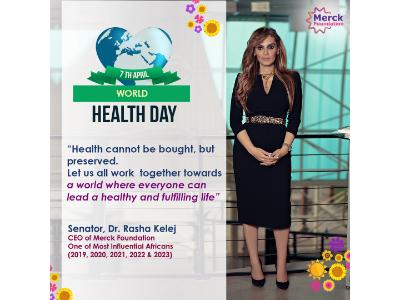 Message from CEO of Merck Foundation on World Art Day 2024