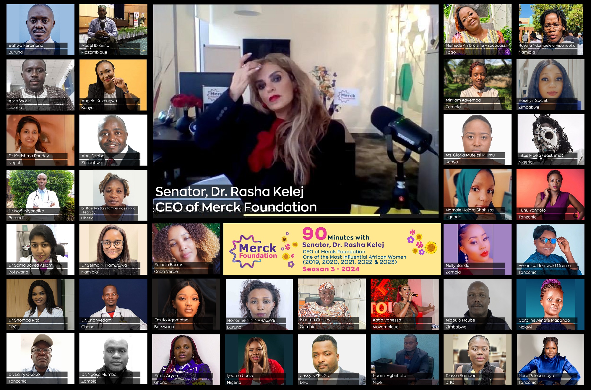 A candid encounter with the CEO of Merck Foundation and Most Influential African Women