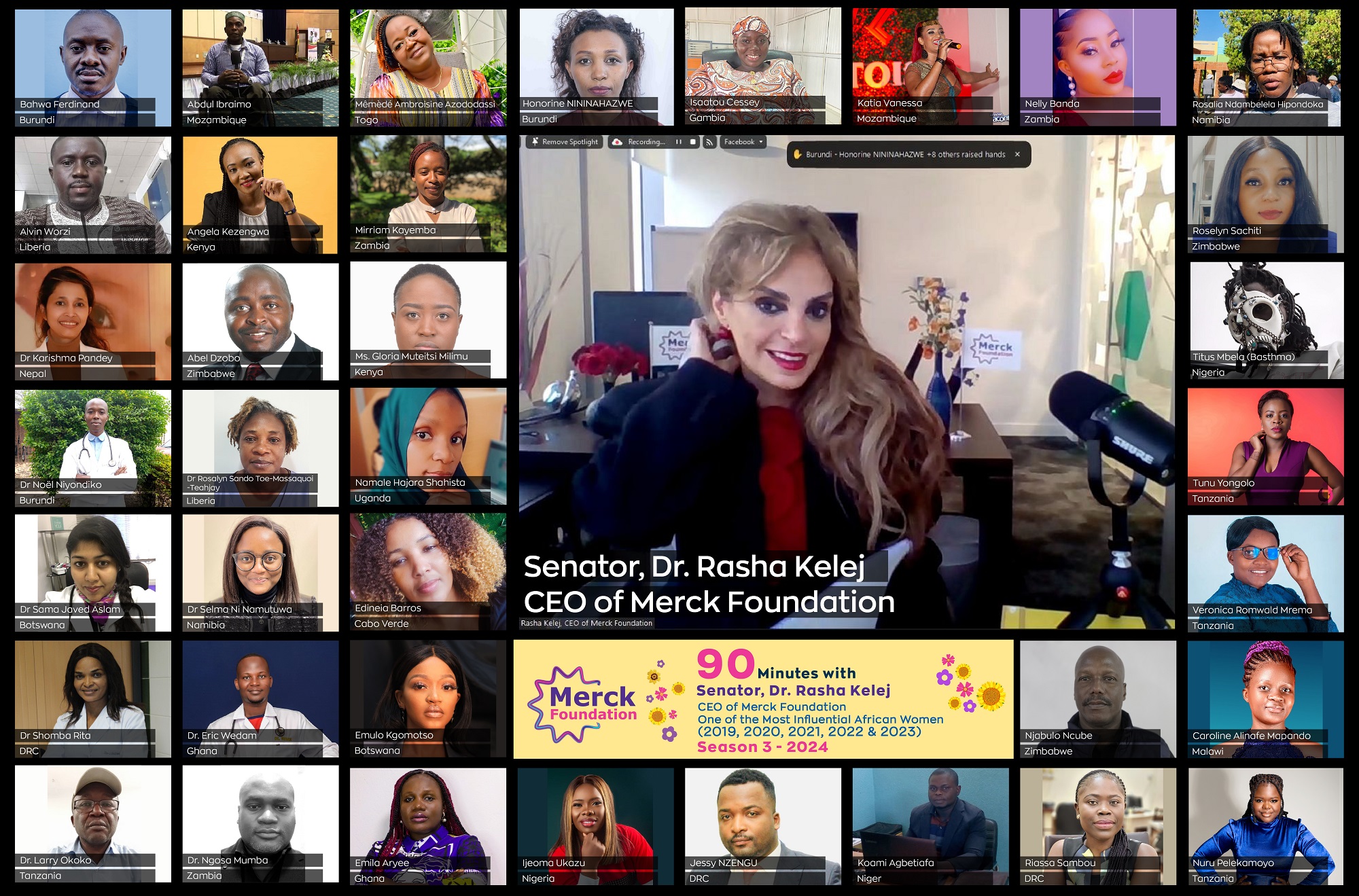 A candid encounter with the CEO of Merck Foundation and Most Influential African Women