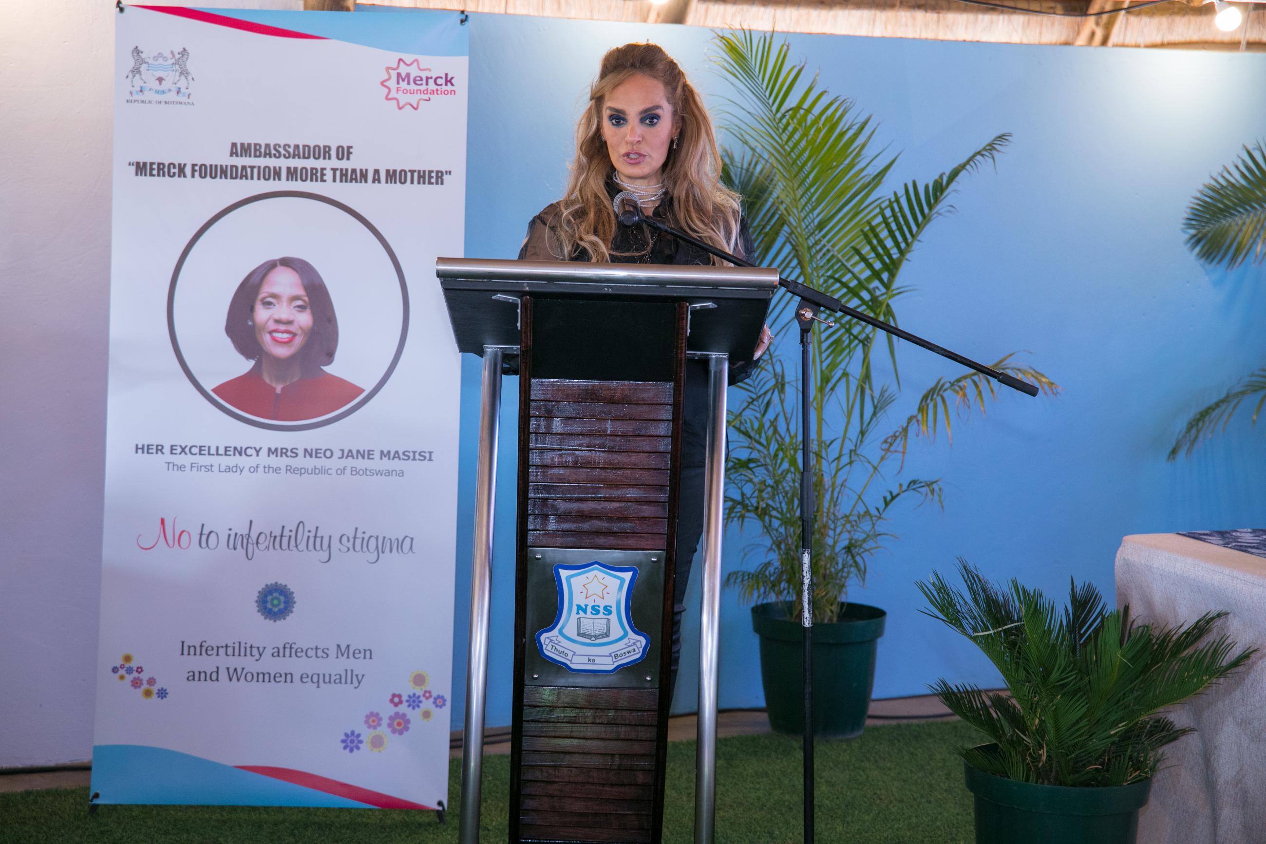 Merck Foundation in partnership with The First Lady of Botswana, H.E. Mrs. NEO JANE MASISI distributed bicycles to school going girls in Botswana as a part of ‘Educating Linda’ program