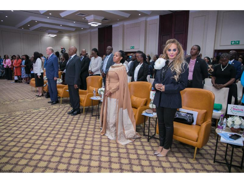 Merck Foundation CEO met and acknowledged their Alumni and Winners of Merck Foundation Awards from Botswana