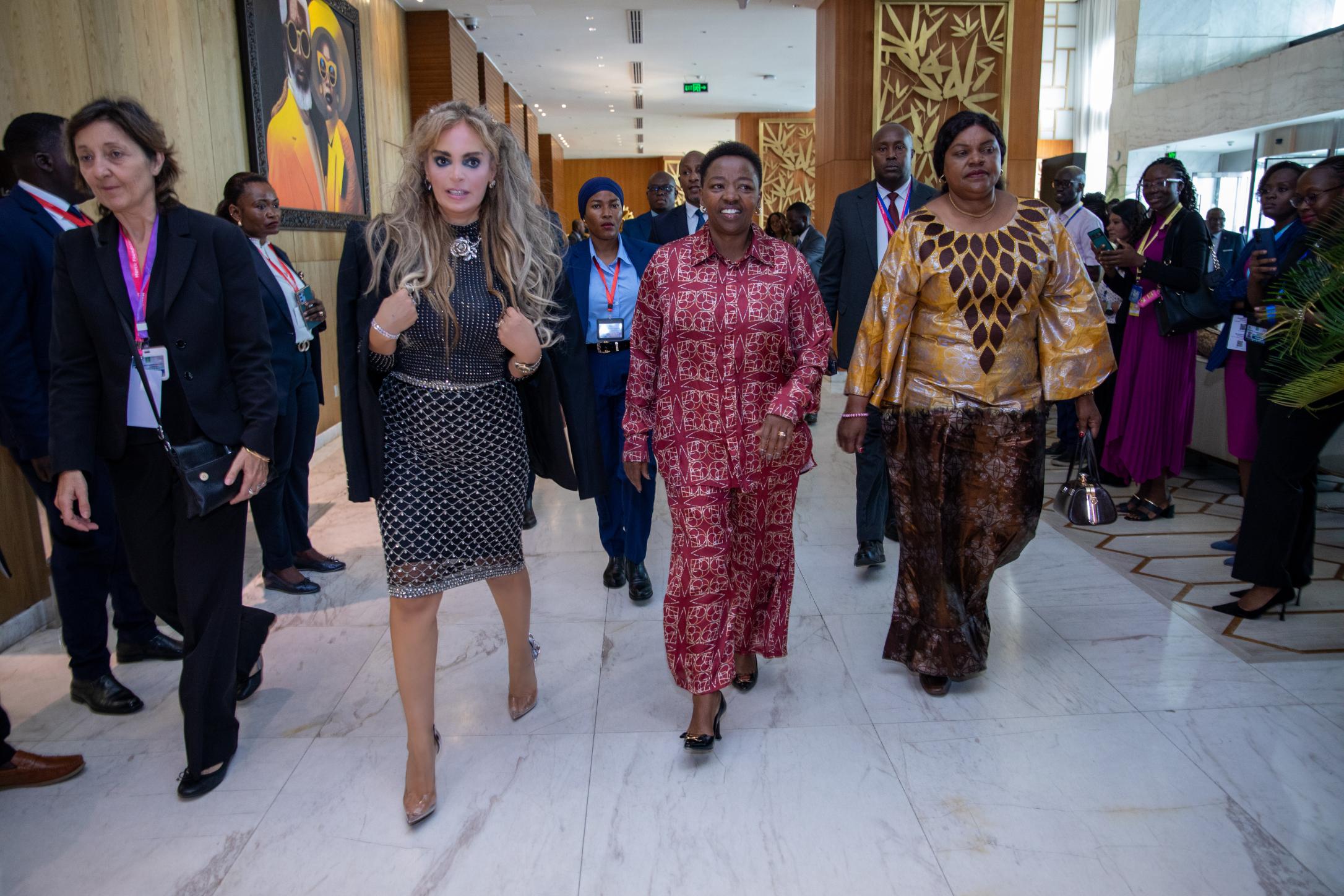 Senator, Dr. Rasha Kelej, CEO of Merck Foundation along with H.E. Mrs. RACHEL RUTO, The First Lady of Kenya