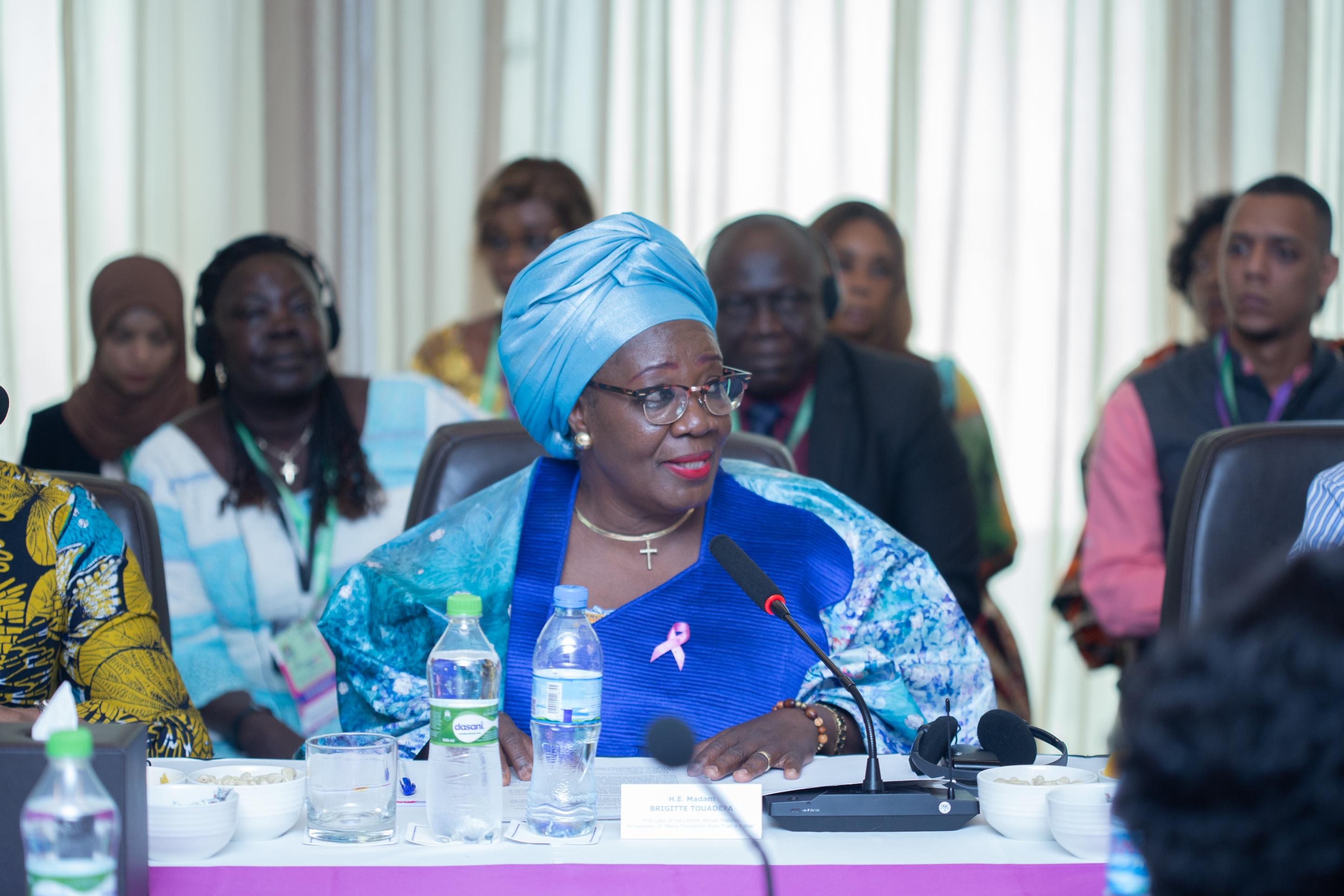 Senator, Dr. Rasha Kelej with African First Ladies and also Ambassadors of Merck Foundation “More than a Mother” Campaign during Merck Foundation First Ladies Initiative - (MFFLI) Committee Meeting 2024